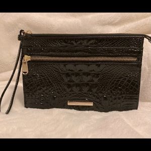 Brahmin Winnie Wristlet - Black Leather